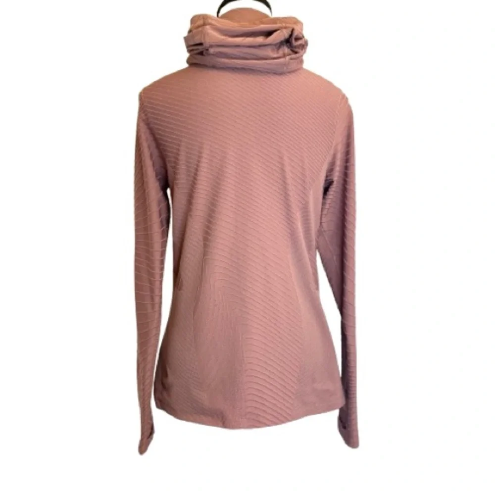 Nike Element Balaclava Hoodie Women’s Small Pink Running Thumbholes